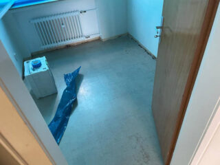 Arbeitsvorbereitung Floor-Flex entfernen